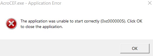 Як виправити помилку 0xc0000005 у Windows